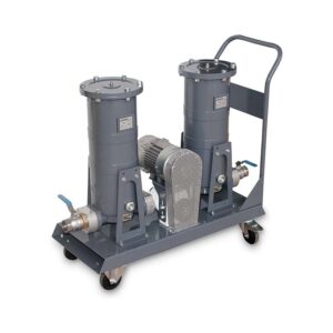Bộ lọc xăng dầu có lọc kép, kèm bơm FG-300x2 MOBILE+pump