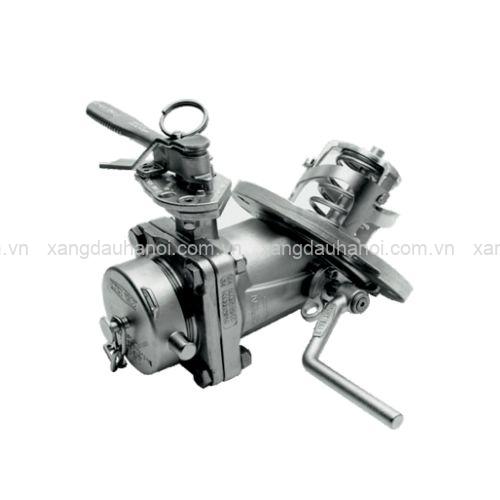 cum-van-xa-day-univalve-dn80-3-goc-xa-45 Cụm van xả đáy Univalve DN80 (3") góc xả 45°, dùng trên bồn, xi téc