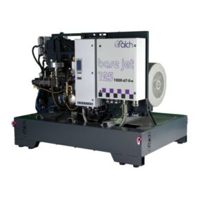 Máy phun rửa áp lực cao 1000 bar cố định,dẫn động điện