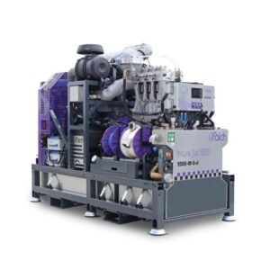 Máy phun rửa áp lực cao 2500 bar cố định,dẫn động diesel