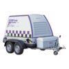 Máy phun rửa áp lực cao 2500 bar kéo theo gắn rơ-moóc,dẫn động diesel
