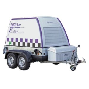 Mây phun rửa áp lực cao 3000 bar kéo theo,dẫn động diesel