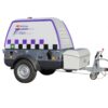 Máy ohun rửa áp lực cao gẳn rơ-moóc,chạy bằng động cơ diesel