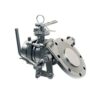 Van bướm Cleanflow DN80 (3") góc 45° chính hãng cho bồn xi téc