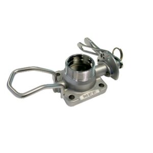 Van bướm đường khí DN50 (2") chân ren BSP dùng cho bồn, xi téc