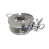 Van bướm đường khí DN50 (2") mặt bích MKII dùng cho bồn, xi té