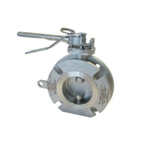 Van bướm mặt bích Widdop DN80 (3"), dùng trên bồn, xi téc