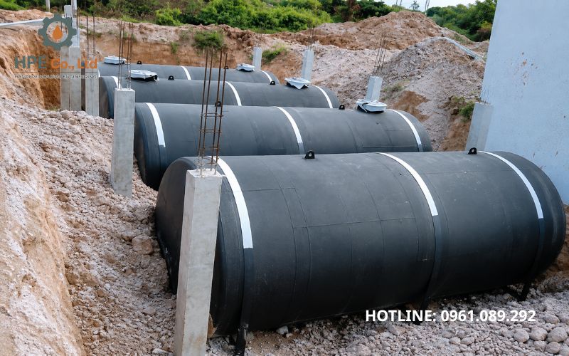 Xác định bồn đặt nổi hay chôn ngầm