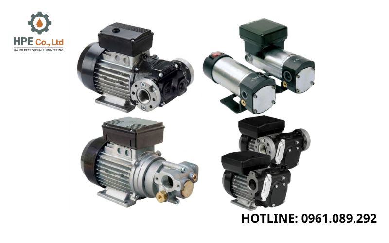 Máy bơm xăng dầu Piusi - thiết bị bơm xăng dầu