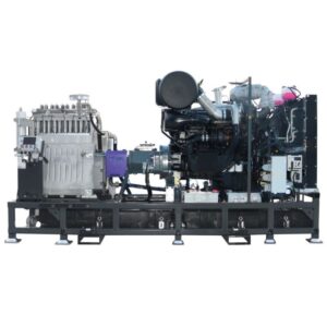 Máy phun rửa áp lực cao 1000 bar cố định,dẫn động diesel