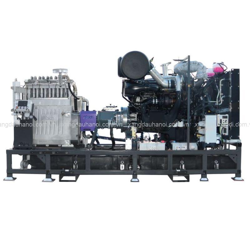 may-phun-rua-ap-luc-cao-2500-bar-chay- dong -co -de- no- diesel Máy phun rửa áp lực cao 2500 bar chạy động cơ đề nổ diesel