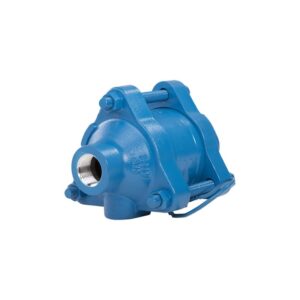 Van chống cháy ngược cỡ nhỏ,có chân ren 76L-UF