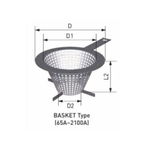 Lưới lọc tạm thời dạng giỏ/rổ Sun Korea