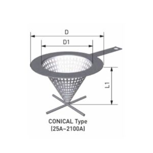 Lưới lọc tạm thời dạng nón Sun Korea