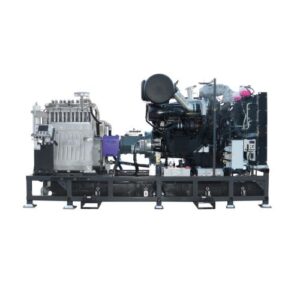 Thiết bị phun rửa áp lực cao 3000 bar chạy đồng cơ đề nổ diesel