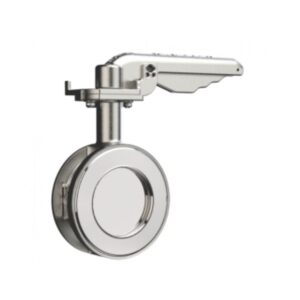 Van bướm Tankfly TPS8 - ND80 (3"), kẹp (clamp), lắp cho Xi téc xăng dầu