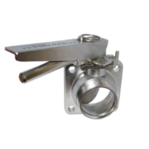 Van bướm Tankfly TT4X - ND50 (2"), ren BSP, lắp cho Xi téc xăng dầu