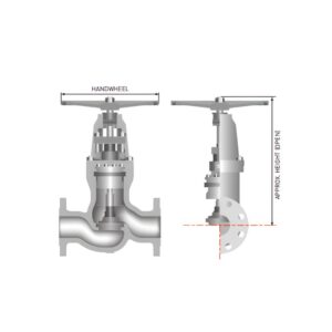 Van cầu nắp bịt kín áp lực Class 1500 Sun Korea