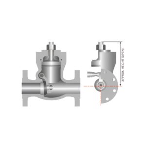 Van một chiều nắp bịt kín áp lực Class 1500 Sun korea